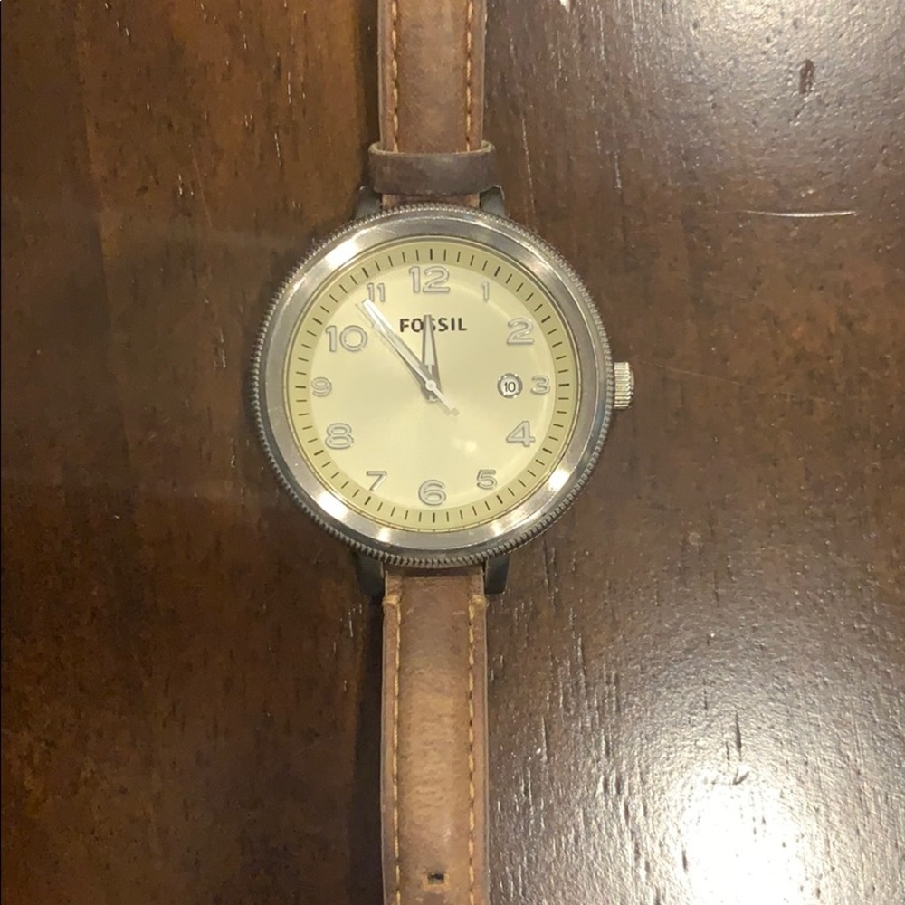 Fossil Watch / Tan Band